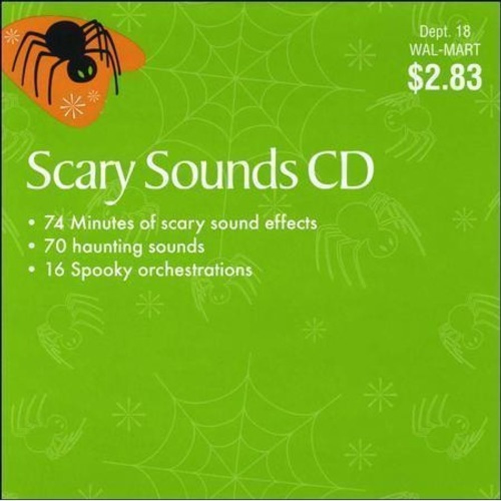 Scary Sounds CD by Various Artists (CD,‎ Wal-Mart)
